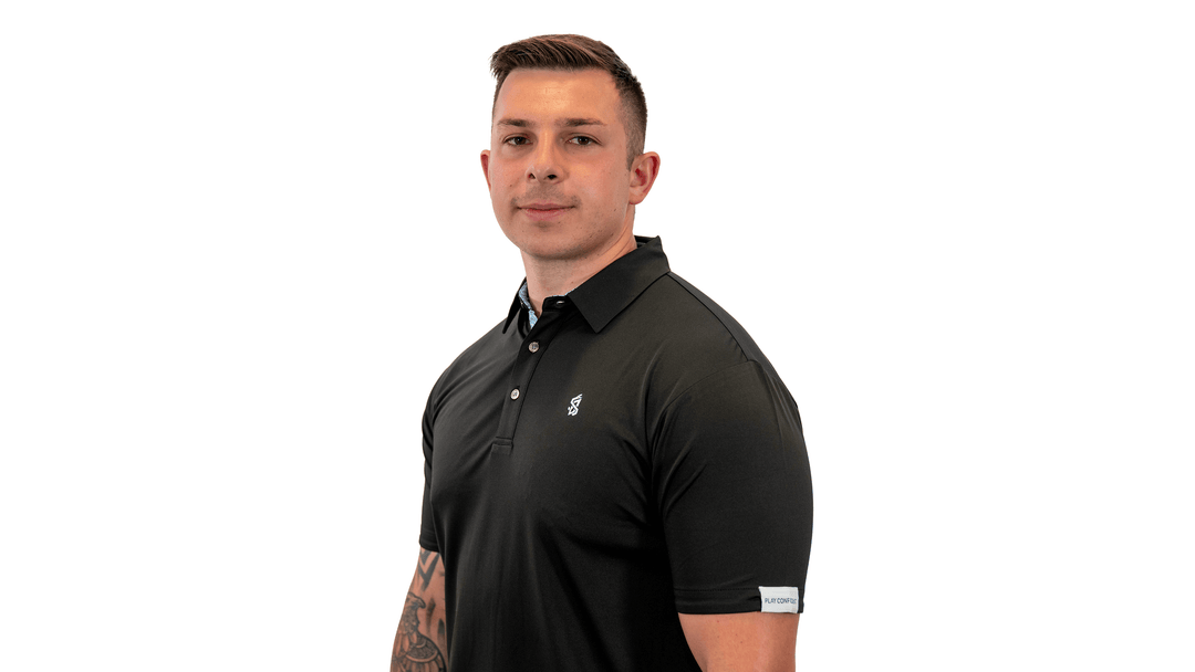 Black Signature Golf Polo
