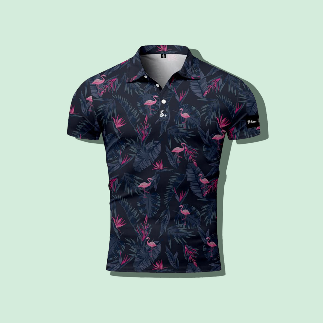 Flamingo Active Fit Golf Polo